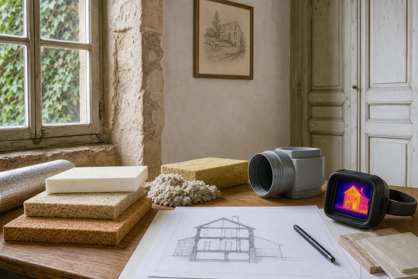 materiaux d isolation et ventilation pour renovation energetique d une maison ancienne