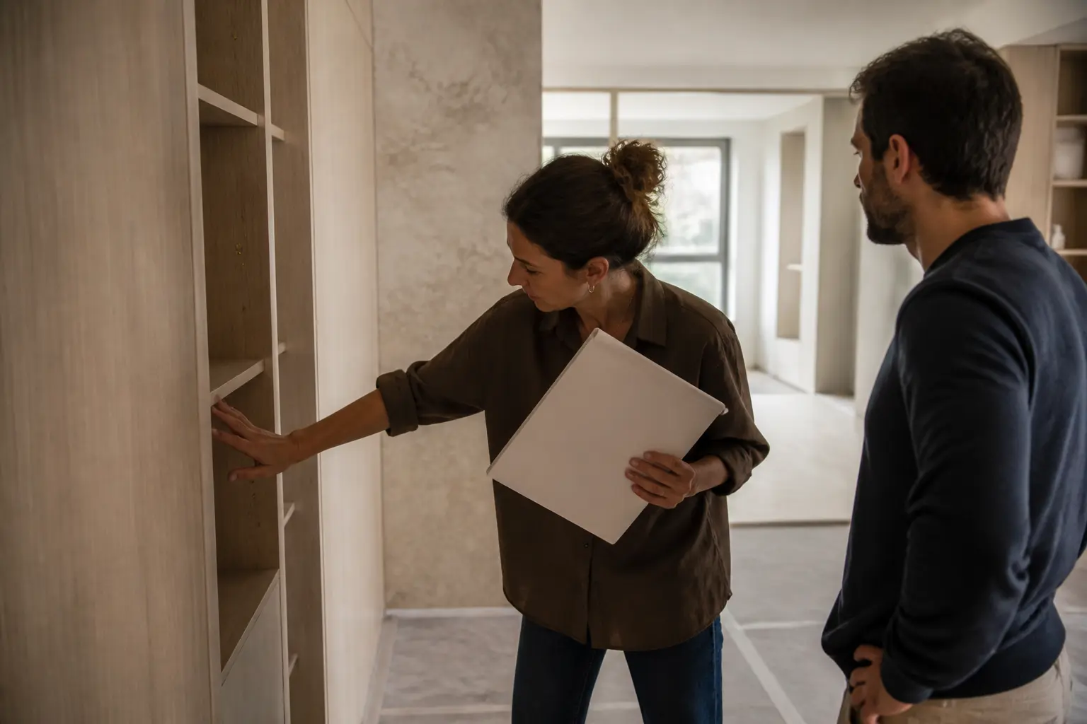 contrôle des finitions et rangements lors de la réception d un appartement rénové