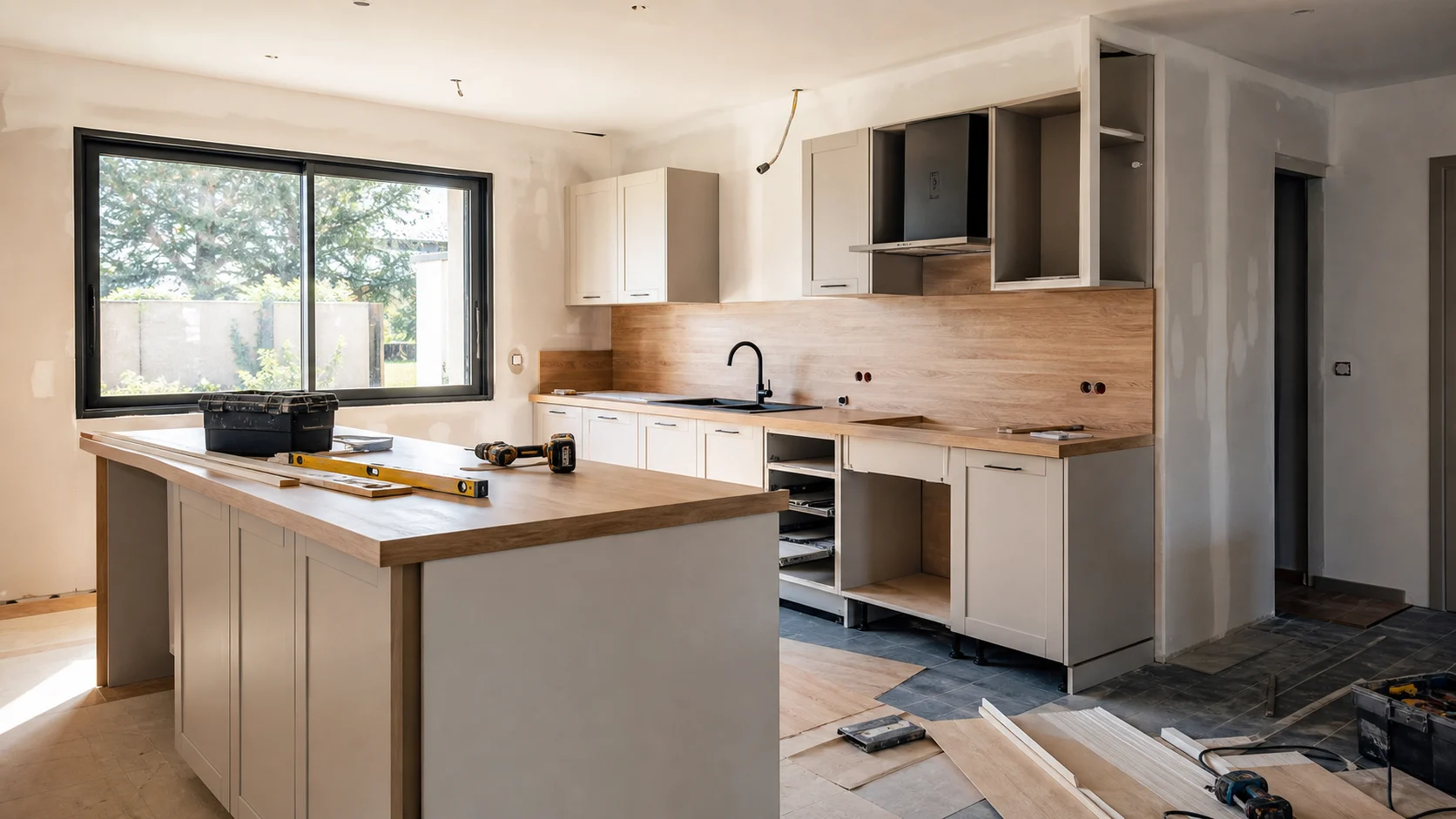 Pose cuisine: quel tarif selon les travaux?