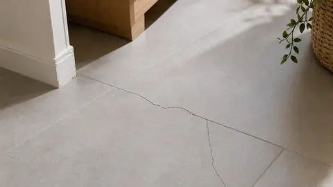 Carrelage fissuré après 10 ans, quand faut-il s'inquiéter