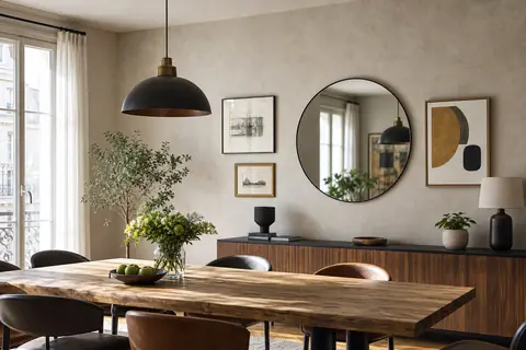 Déco murale salle à manger: idées pour choisir le bon mur