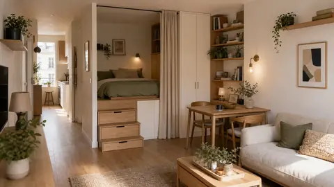 Aménagement petit espace pour gagner en confort sans surcharger