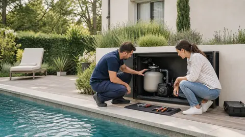 Remplacer un bloc de filtration F15 Desjoyaux sans abîmer l'installation