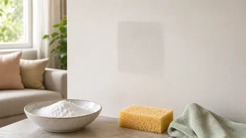 Peinture murale et bicarbonate, nettoyer sans abîmer