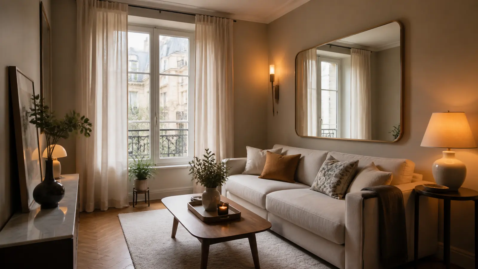 Comment éclaircir un salon sombre sans perdre son ambiance