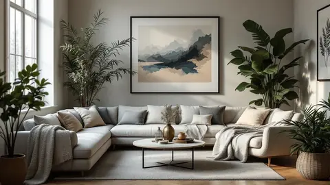 Quel tableau de décoration choisir pour son salon: méthode et repères pratiques
